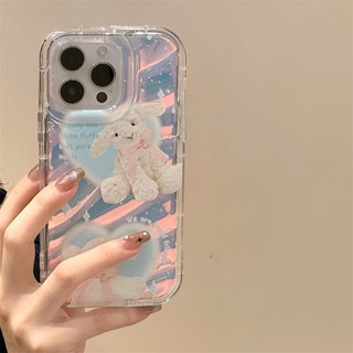 เคสโทรศัพท์มือถือ แบบใส ลายตุ๊กตากระต่าย หลากสี สําหรับ Redmi A2 A1 2022 4G 12C 10C 10 10A 9T 9C Note 12 5G 11 11s 10 10s Pro