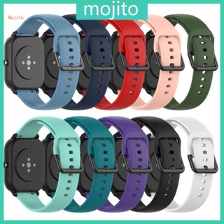 Mojito สายนาฬิกาข้อมือซิลิโคน แบบเปลี่ยน สําหรับ AmazfitGTS4 Mini