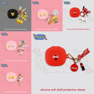 Case For Xiaomi Air 3 SE / 2 SE / Buds 4 Pro Earphone Silicone Case Cute Girl Earbuds Waterproof Shockproof Soft Protective Headphone Cover Headset Skin with Hook