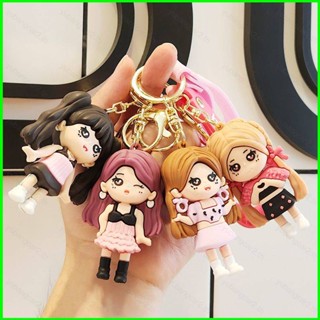 Yb2 พวงกุญแจ จี้ตุ๊กตา BLACKPINK Lisa Jennie Rose Jisoo BY2 สําหรับเด็กผู้หญิง