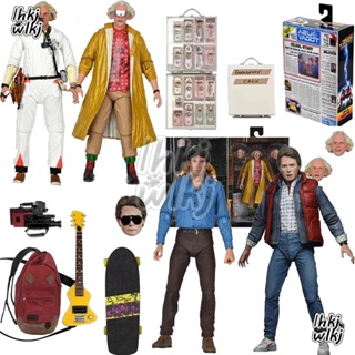 Neca ฟิกเกอร์ Back To The Future Marty McFly Jr. โมเดลตุ๊กตา Ultimate ขนาด 18 ซม. เหมาะกับของสะสม สําหรับตกแต่ง