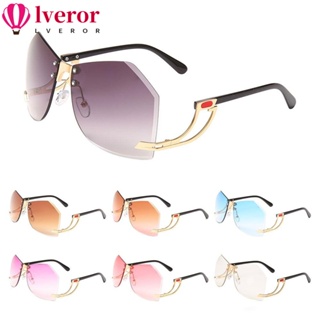 Lveror แว่นตากันแดด UV400 ป้องกันรังสียูวี ไล่โทนสี สไตล์พังก์ สําหรับผู้หญิง และผู้ชาย