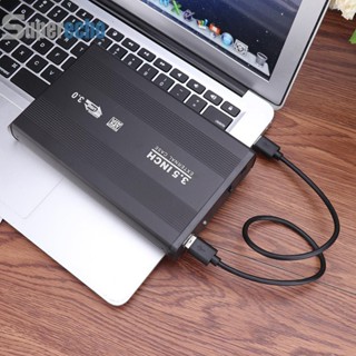 กล่องฮาร์ดไดรฟ์ภายนอก SATA HDD SSD USB3.0 USB2.0 อะลูมิเนียมอัลลอย ขนาด 3.5 นิ้ว [superecho.th]