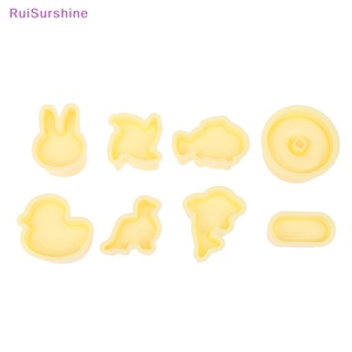 Ruisurshine ใหม่ แม่พิมพ์ทําซูชิ ข้าวปั้น ข้าวปั้น รูปสัตว์น่ารัก หลายรูปทรง 1 ชิ้น