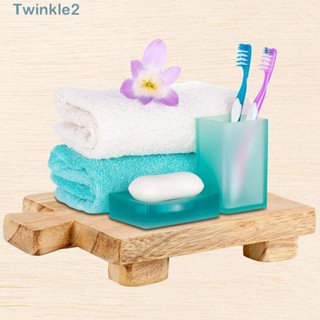 Twinkle แท่นวางไม้ 8.66*5.9 นิ้ว สีธรรมชาติ สําหรับเฟอร์นิเจอร์ บ้าน