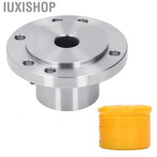 Iuxishop Metal Flange Coupling  6 Mounting Hole Wear Resistant Lathe Faceplate Hard for K11 80 K72