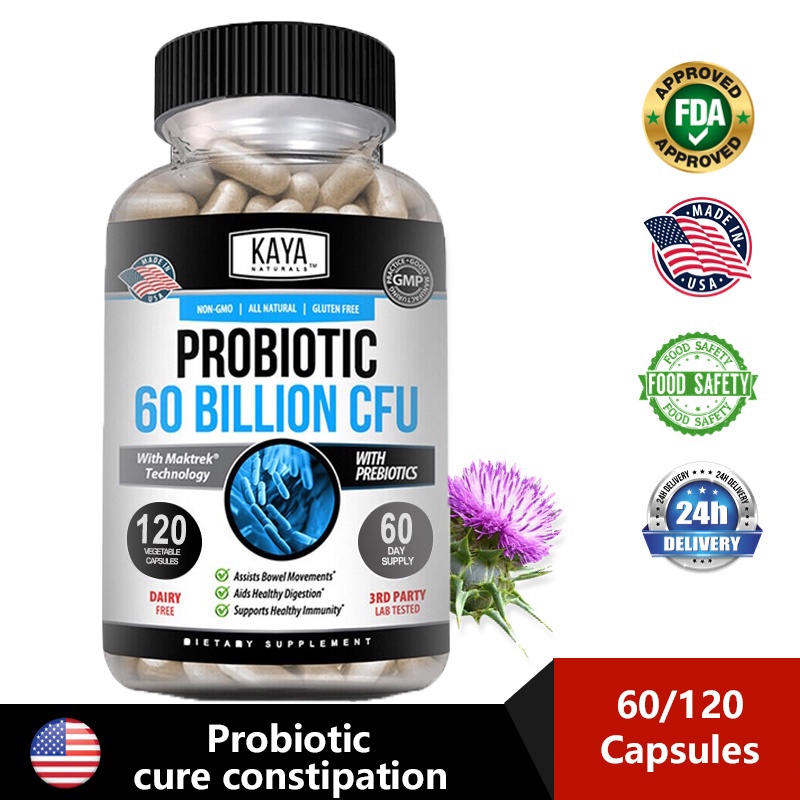 EVERYDAY PROBIOTIC ปรับสมดุลลำไส้ บำรุงผิว เสริมระบบภูมิคุ้มกัน 120 แคปซูล