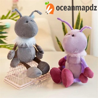 Oceanmapdz ตุ๊กตามด ยัดไส้ สัตว์ ตุ๊กตามด ตุ๊กตา มด ตุ๊กตา ตกแต่งบ้าน 30/40 ซม. พร้อมผ้าพันคอ นุ่ม เด็ก ของขวัญ