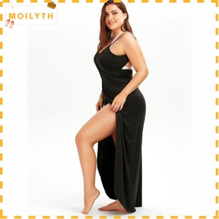 Moilyth Sundress ชุดว่ายน้ําชายหาด พลัสไซซ์ แฟชั่นฤดูร้อน