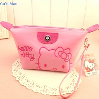 [cxGUYU] กระเป๋าเครื่องสําอาง กันน้ํา จุของได้เยอะ ลายการ์ตูน Hello Kitty แมวน่ารัก PRTA