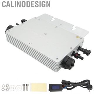 Calinodesign Solar Micro Inverter Grid Tie Aluminum Alloy Silver for Home Power Generation