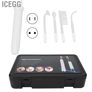 Icegg High Frequency Facial Wand Portable Electrotherapy for Face