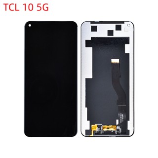 อะไหล่หน้าจอสัมผัส LCD แบบเปลี่ยน สําหรับ TCL 10 5G T790 T790Y