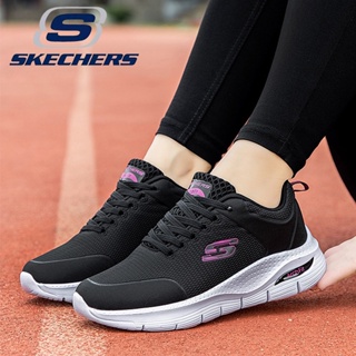 Skechers_ GOWALK ArchFit รองเท้าผ้าใบลําลอง ผ้าตาข่าย ระบายอากาศ ดูดซับแรงกระแทก สําหรับผู้ชาย ผู้หญิง เหมาะกับการวิ่ง เล่นกีฬา