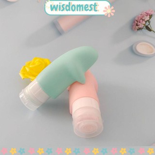 WISDOMEST ขวดเปล่า สําหรับใส่เครื่องสําอาง แชมพู เจลอาบน้ํา เหมาะกับการเดินทาง