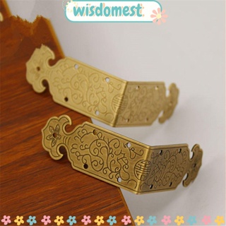 Wisdomest ตัวยึดมุม โลหะ อเนกประสงค์ DIY 8 ชิ้น