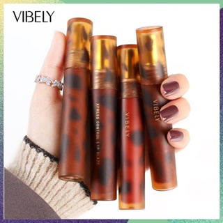 Vibely ลิปสติก ลิปกลอส เนื้อแมตต์กํามะหยี่ ไม่จางหาย ไม่ติดแก้ว สีโคลน ฤดูใบไม้ร่วง และฤดูหนาว สําหรับนักเรียน