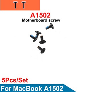  อะไหล่สกรูเมนบอร์ด แบบเปลี่ยน สําหรับ MacBook A1502 5 ชิ้น ต่อล็อต