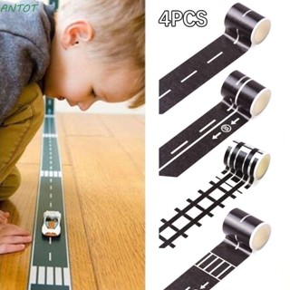 Antot เทปกระดาษกาว ไม่มีร่องรอย DIY สําหรับติดรถยนต์ 4 ชิ้น