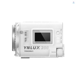 [T&amp;L] Yongnuo YNLUX200 ไฟวิดีโอ LED 200W พลังงานสูง 5600K อุณหภูมิสี พร้อมลูกปัด COB 12 เอฟเฟคไฟ ระบบไร้สาย 2.4G