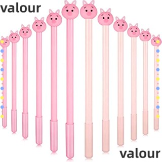 Valour ปากกาเขียนหน้าหมู หมึกสีดํา 24 ชิ้น