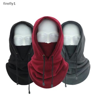 [Firefly] ใหม่ หมวกฮู้ด ผ้ากํามะหยี่ขนนิ่ม กันลม ให้ความอบอุ่น คุณภาพสูง สําหรับขี่จักรยาน สกี ฤดูหนาว [TH]