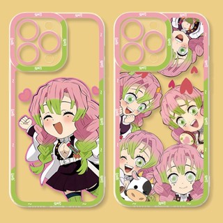 เคสโทรศัพท์มือถือ แบบนิ่ม ลายการ์ตูนอนิเมะ demon slayer สําหรับ Vivo