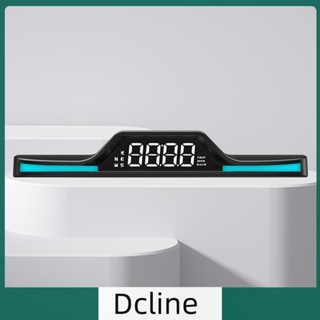 [Dcline.th] นาฬิกาปลุกดิจิทัล HUD GPS Speedo มีไฟ RGB เพื่อความปลอดภัย