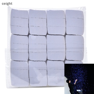 [ceight] พร็อพมายากล กระดาษเกล็ดหิมะ สีขาว สําหรับนักมายากล 12 ชิ้น ต่อชุด