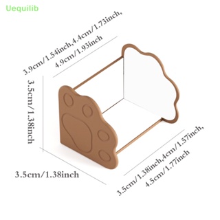 Uequilib ใหม่ ซิลิโคนป้องกันมุมประตู รูปอุ้งเท้าแมวน่ารัก เพื่อความปลอดภัย สําหรับเด็ก เฟอร์นิเจอร์เด็ก ใหม่