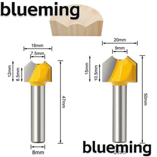 Blueming2 ดอกกัดมิลลิ่ง เราเตอร์คาร์ไบด์ ด้ามจับ 8 มม. ประสิทธิภาพสูง อเนกประสงค์|งานไม้