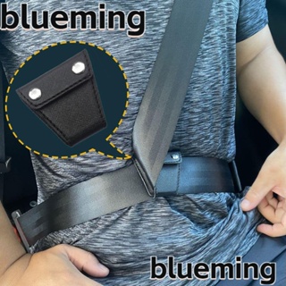 Blueming2 ชุดสายเข็มขัดนิรภัย หนัง PU กันลื่น ปรับได้ สําหรับรถยนต์