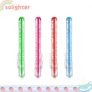 Solighter ปากกาลูกลื่นพลาสติก รูปเขาวงกต สร้างสรรค์ สีแดง สีฟ้า สําหรับผู้ใหญ่ สีชมพู สีเขียว