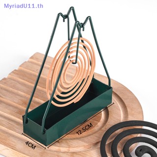 Myriadu ที่วางธูปไล่ยุง แบบเหล็ก ทรงสามเหลี่ยม ถอดออกได้ สไตล์โมเดิร์น สําหรับห้องนอน ครัวเรือน