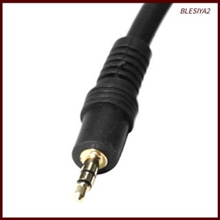 [Blesiya2] สายเคเบิลไมโครโฟน XLR ตัวเมีย เป็น TRS ตัวผู้ 3.5 มม. สีดํา 1.6 ฟุต