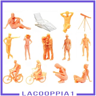 [Lacooppia1] โมเดลฟิกเกอร์สถาปัตยกรรม 1: 64 DIY สําหรับฉากไดโอราม่า ขนาดเล็ก