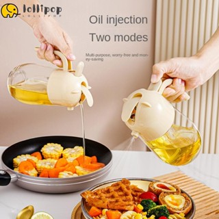 Lollipo1 กระป๋องสเปรย์ฉีดน้ํามัน ทนทาน ใช้ได้สองแบบ สําหรับห้องครัว