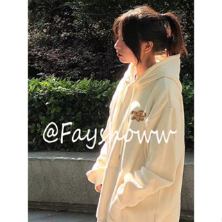 Fayshow เสื้อกันหนาว เสื้อแขนยาว เสื้อฮู้ด unique สบายๆ casual New Style WWY23909Q936Z230909