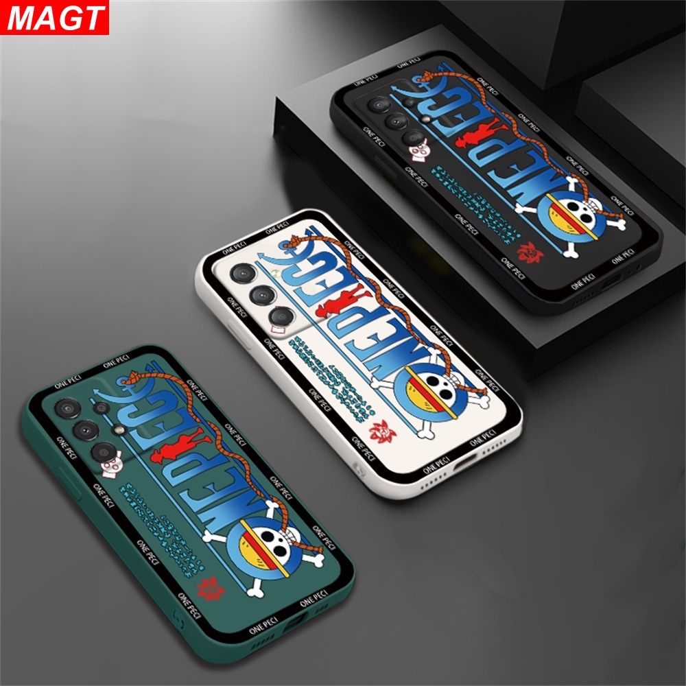 Samsung A55 5G A05S A24 A14 A04S A04 A13 A03 A03S A23 A22 A20 A30 A12 A02S A11 A51 A71 A30 A50 A52 A20S A10S M12 โจรสลัดโลโก ้ อะนิเมะสร ้ างสรรค ์ รูปแบบนุ ่ มกรณี MAGT