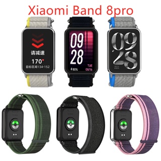 สายนาฬิกาข้อมือไนล่อน แบบเปลี่ยน สําหรับ Xiaomi Band 8 Pro Miband 8 Pro