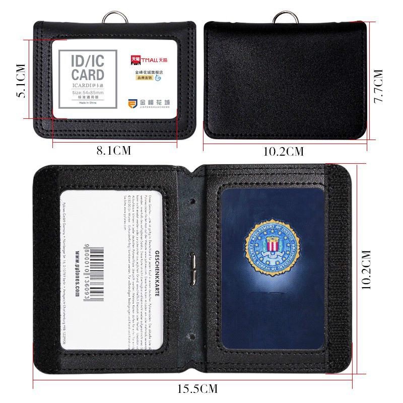 ซองหนังแท้ สําหรับใส่นามบัตรตํารวจ บัตรพนักงานตํารวจ US ราคา ถูกที่สุด ดีลบีเคเค แกลเลอรีภาพที่ 9