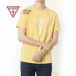 GUESS เสื้อยืดผู้ชาย รุ่น รุ่น MN2K9412K สีเหลือง