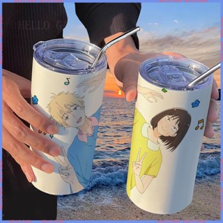 🥤สินค้าแอนิเมชั่น Limited Cartoon Cup🥤Vibrant Youth กระติกน้ําร้อนสเตนเลส คุณภาพสูง สําหรับออฟฟิศ