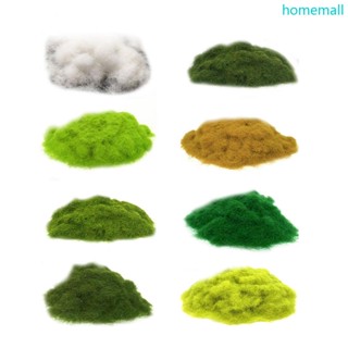 Ho โมเดลหญ้าเทียม สีเขียว 5 มม. สําหรับตกแต่งสวน DIY