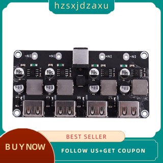 【hzsxjdzaxu】โมดูลแปลงชาร์จ Usb Qc3.0 Qc2.0 Dc-Dc 6-32V 9V 12V 24V เป็นบอร์ดวงจรชาร์จเร็ว 3V 5V 12V 4 ช่อง