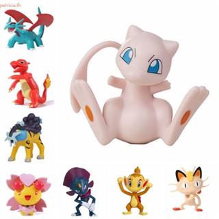 Patricia โมเดลฟิกเกอร์ PVC อนิเมะ Poke-mon Chimchar Thunder Charmander ของเล่น ของขวัญวันเกิด สําหรับเด็ก