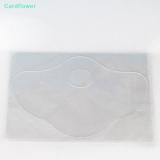 &lt;Cardflower&gt; แผ่นสติกเกอร์ซิลิโคนใส ลดริ้วรอย ลดหน้าท้อง ใช้ซ้ําได้ สําหรับสะดือ