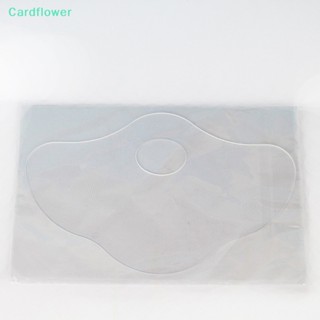 &lt;Cardflower&gt; แผ่นสติกเกอร์ซิลิโคนใส ลดริ้วรอย ลดหน้าท้อง ใช้ซ้ําได้ สําหรับสะดือ