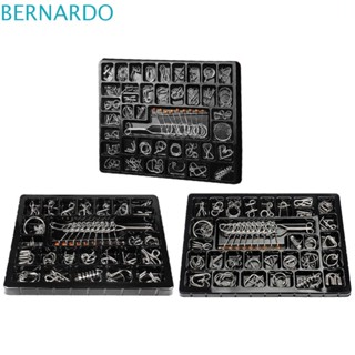 Bernardo ของเล่นล็อคสมอง โลหะ 3D สําหรับเด็ก และผู้ใหญ่