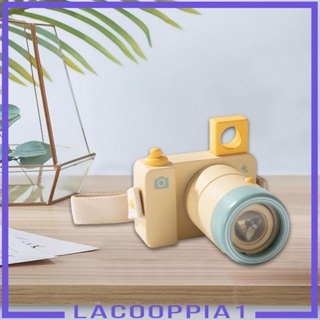 [Lacooppia1] กล้องมอนสเตสซอรี่ไม้ แฮนด์เมด ของเล่นสําหรับเด็ก